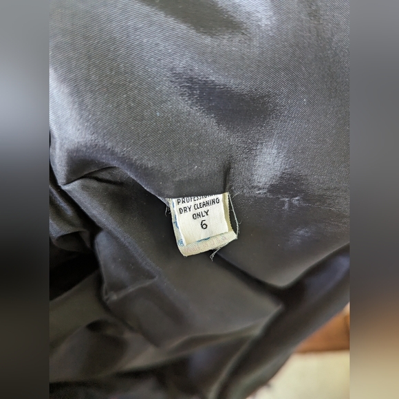 [Nipon Coature] Vintage Albert Nipon Cropped Blazer Jacket - size 6 - Picture 6 of 7